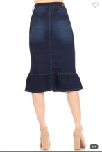 Load image into Gallery viewer, DENIM SKIRT
