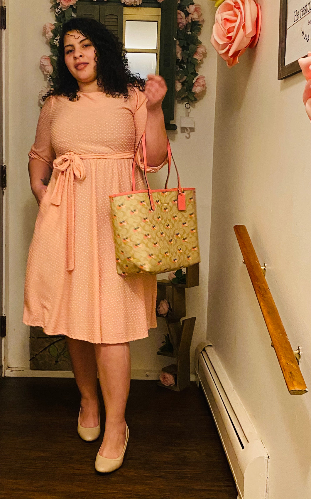 Blush Midi Dress