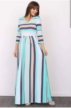 Load image into Gallery viewer, Striped Maxi Dress
