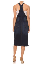 Load image into Gallery viewer, Denim Jumper In Dk Indigo
