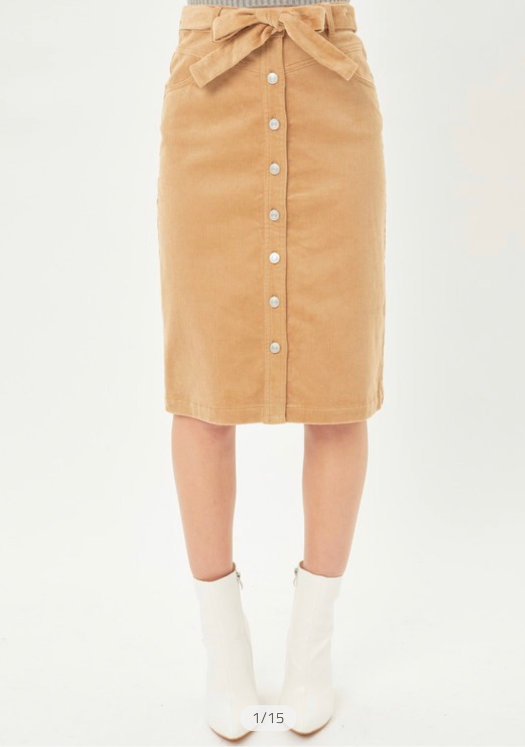 Corduroy Skirt