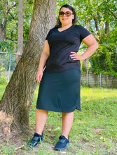 Load image into Gallery viewer, Black Athletic Skirt
