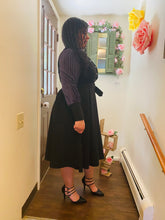 Load image into Gallery viewer, Black Vintage Dress
