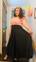 Load image into Gallery viewer, Black Maxi Skirt
