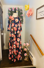 Load image into Gallery viewer, Anna Blue Maxi Dress
