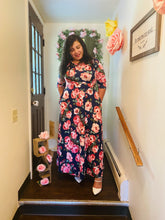 Load image into Gallery viewer, Anna Blue Maxi Dress
